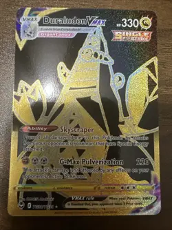 Duraludon VMAX TG30/TG30 Silver Tempest Trainer Gallery Pokemon TCG Card NM - Image 1