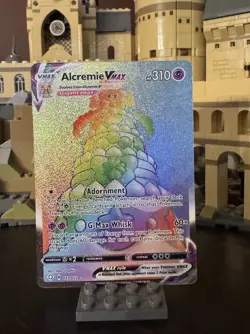 Pokemon Card - Alcremie VMAX Shining Fates 073/072 Secret Rare SWSH Rainbow Holo - Image 2
