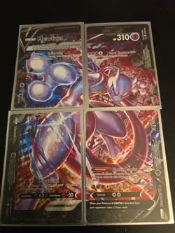 Mewtwo V-UNION [Set of 4] SWSH: Sword & Shield Promo Cards Holo - Image 1
