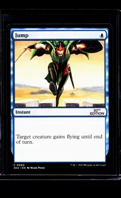 2022 MTG Magic The Gathering 30A 30th Anniversary Edition #60 Jump - Image 1
