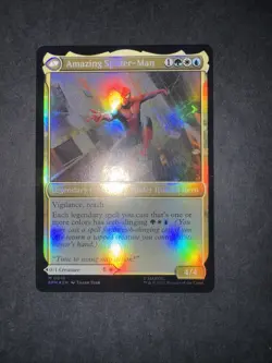 Peter Parker - Foil - Marvel's Spider-Man (SPM) MTG prerelease promo - Image 4