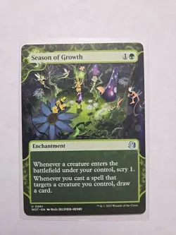 Season of Growth - Wilds of Eldraine: Enchanting Tales - LP - MTG Magic Enchant - Image 1