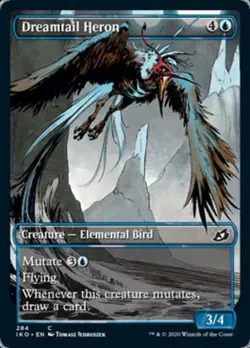 Dreamtail Heron (Showcase) - Near Mint MTG Ikoria: Lair of Behemoths - Image 1