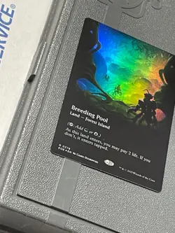 Breeding Pool Foil Extended Art Showcase & Galaxy Forest Edge of Eternities MTG - Image 3