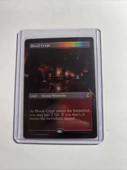 Blood Crypt (Borderless) - Ravnica: Clue Edition Foil MTG Plus 2 Bonus Rare!!! - Image 1