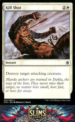 Magic the Gathering MTG Khans of Tarkir Kill Shot #15 Buy 2 Get 1 - Image 1