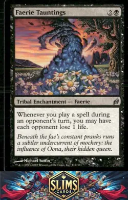 Magic the Gathering MTG Lorwyn Faerie Tauntings #112 Buy 2 Get 1 - Image 1