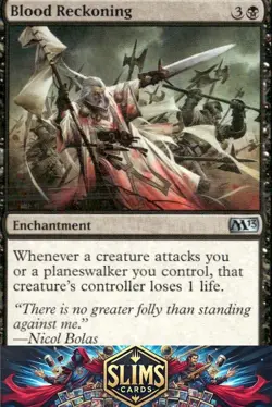 Magic the Gathering MTG Magic 2013 (M13) Blood Reckoning #81 Buy 2 Get 1 - Image 1