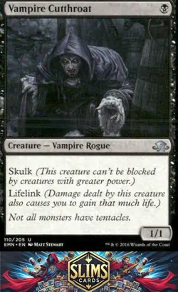 Magic the Gathering MTG Eldritch Moon Vampire Cutthroat #110 Buy 2 Get 1 - Image 1