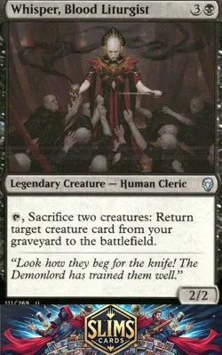 Magic the Gathering MTG Dominaria Whisper, Blood Liturgist #111 Buy 2 Get 1 - Image 1