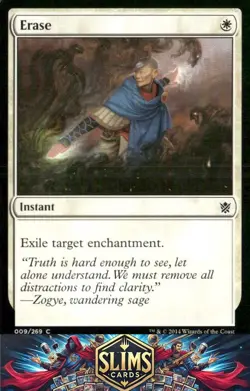 Magic the Gathering MTG Khans of Tarkir Erase #9 Buy 2 Get 1 - Image 1