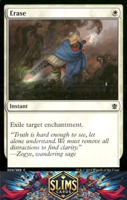 Magic the Gathering MTG Khans of Tarkir Erase #9 Buy 2 Get 1 - Image 1