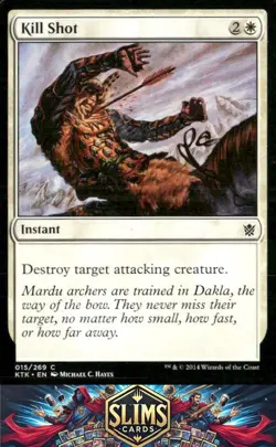 Magic the Gathering MTG Khans of Tarkir Kill Shot #15 Buy 2 Get 1 - Image 1