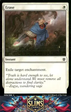 Magic the Gathering MTG Khans of Tarkir Erase #9 Buy 2 Get 1 - Image 1