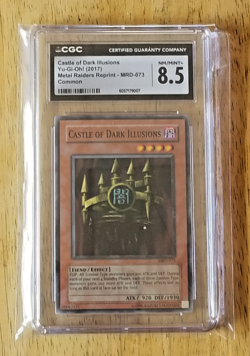 Yugioh - Castle Of Dark Illusions- Metal Raiders Reprint (2017) - CGC Grade 8.5 - Image 1
