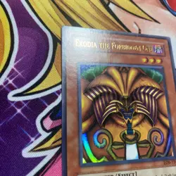 Yugioh! Exodia The Forbidden One LOB-124 Ultra Rare Unlimited (2010-17 Print) NM - Image 2
