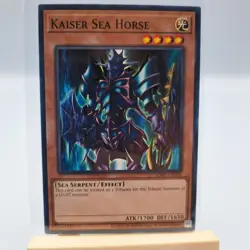 Yugioh TCG Single Card Kaiser Sea Horse #016 Sea Serpent Effect - Image 1