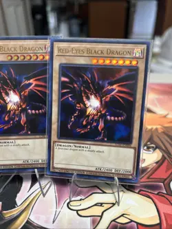 3x Red-Eyes Black Dragon LC01-EN006 Ultra Rare Limited Edition NM Yugioh Playset - Image 4