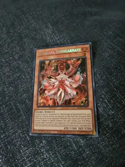 Yugioh Kurikara Divincarnate 1st Edition Secret Rare BLTR-EN079 - Image 1