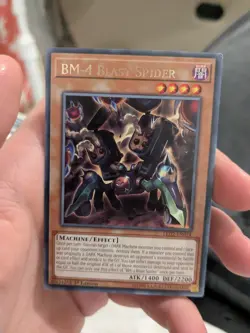 Yugioh BM-4 Blast Spider LED2-EN014 Rare 1st Edition mp - Image 1