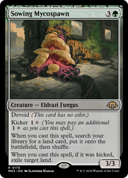 MTG - Sowing Mycospawn [Modern Horizons 3] Foil - Image 1