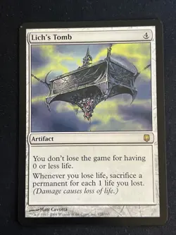1x Lich's Tomb (128) Darksteel LP MTG Magic the Gathering x1 MKE - Image 1