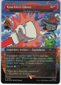 Knuckles's Gloves - The Reaver Cleaver R Secret Lair Drop Series 2095 LP - Image 1