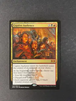 Captive Audience - Ravnica Allegiance - Magic the Gathering - MTG - Image 1
