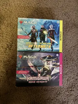 MTG Kamigawa: Neon Dynasty and March of the Machine the Aftermath Bundles - Image 1