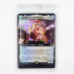 Stiltzkin, Moogle Merchant (Extended Art)(FOIL) - FINAL FANTASY #433 Rare Sealed - Image 1
