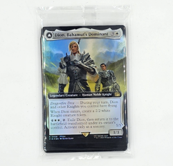 Dion, Bahamu's Dominant (Extended Art)(FOIL) - FINAL FANTASY #428 Rare SEALED - Image 1