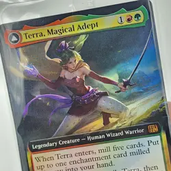 Terra, Magical Adept (Extended Art)(FOIL) - FINAL FANTASY #511 Mythic SEALED - Image 3