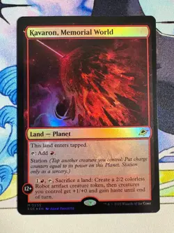 2025 MTG Edge Of Eternities Kavaron, Memorial World Foil #255 - Image 1