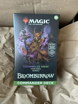 Magic The Gathering Bloomburrow - SQUIRRELED AWAY Commander Deck Sealed - Image 1