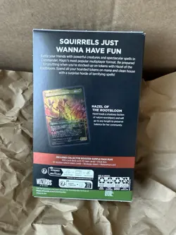 Magic The Gathering Bloomburrow - SQUIRRELED AWAY Commander Deck Sealed - Image 2