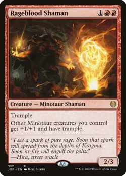Rageblood Shaman R 357 Jumpstart MTG - Image 1