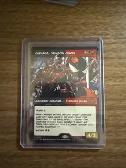 Carnage, Crimson Chaos (Borderless) Marvel's Spider-Man Regular - Image 1