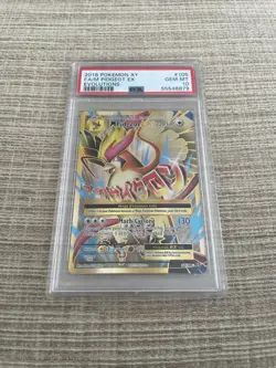 PSA 10 Gem Mint Mega Pidgeot EX Full Art 105/108 Pokemon XY Evolutions 2016 Holo - Image 1