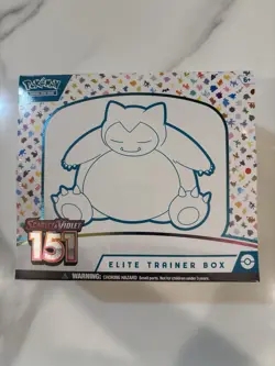 FACTORY SEALED Pokemon TCG Scarlet & Violet 151 ETB Elite Trainer Box - Image 1