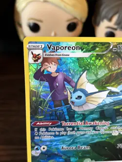 Pokemon TCG Vaporeon TG02/TG30 Brilliant Stars Trainer Gallery Holo Rare - Image 4
