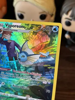 Pokemon TCG Vaporeon TG02/TG30 Brilliant Stars Trainer Gallery Holo Rare - Image 5