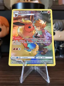 Pokemon TCG Flareon TG01/TG30 Brilliant Stars Trainer Gallery Holo Rare - Image 2