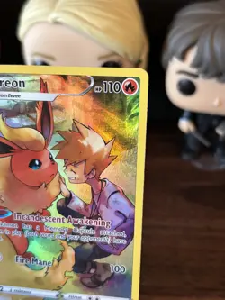 Pokemon TCG Flareon TG01/TG30 Brilliant Stars Trainer Gallery Holo Rare - Image 5