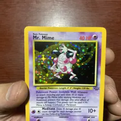 Mr. Mime - Holo - 6/64 Jungle - Pokemon TCG - Vintage 1999 c603 - Image 3
