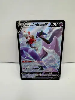 Pokemon Galarian Articuno V SWSH10 Astral Radiance Trainer TG16/TG30 Ultra Rare - Image 1