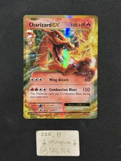 Pokemon XY Evolutions - Charizard EX - 12/108 - Full Art Rare - MINT - Image 1