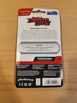 Pokemon Destined Rivals Blister Pack | Eevee Promo | BRAND NEW - Image 2