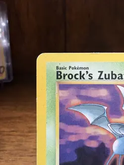 Pokemon TCG Brock's Zubat Gym Heroes 24/132 Regular Unlimited Rare LP- - Image 2