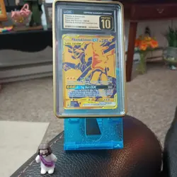 Pokemon Pikachu & Zekrom GX Tag Team Holo 2021 BLACK STAR PROMO CGC 10 PRISTINE - Image 2
