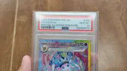 Pokemon Sylveon EX 156/131 Special Illustration Rare Prismatic Evolutions PSA 10 - Image 2